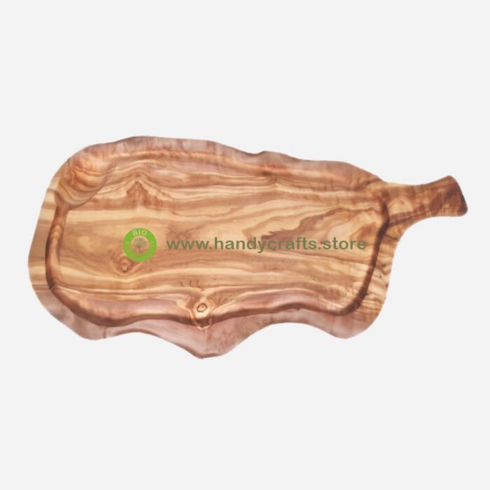 CUTTING BOARD WITH GROOVE  WITH HANDLE - Image 1