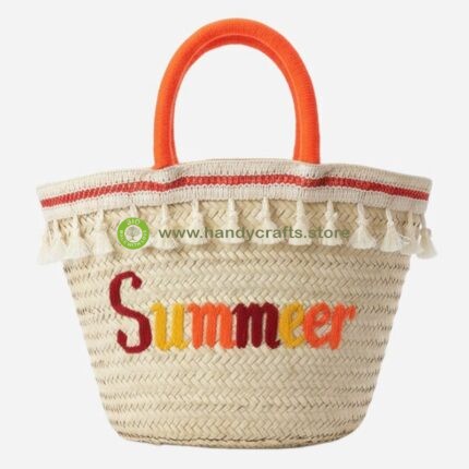 Palm Leaf Basket – Summer Design